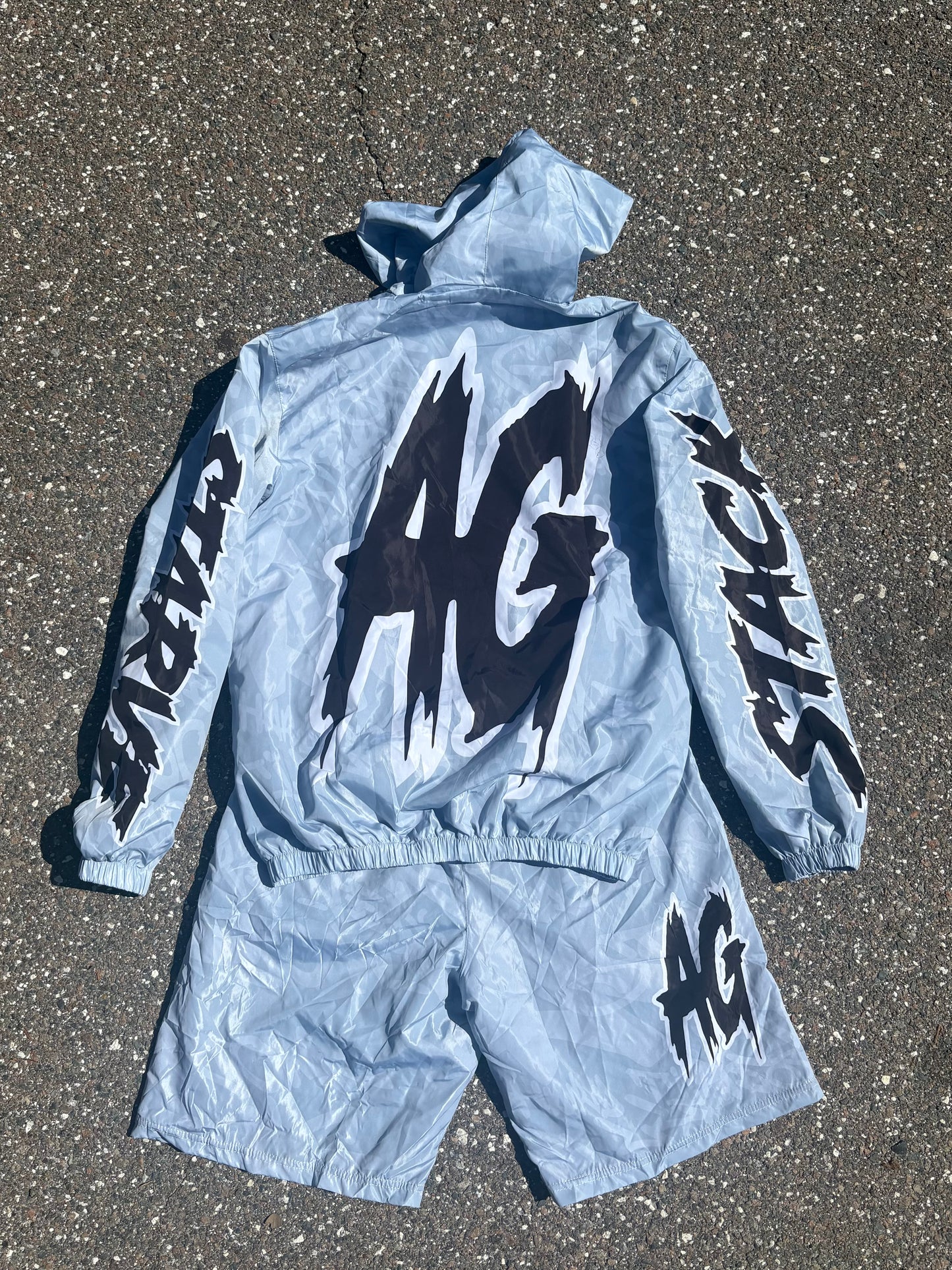 Stack n starve light blue set