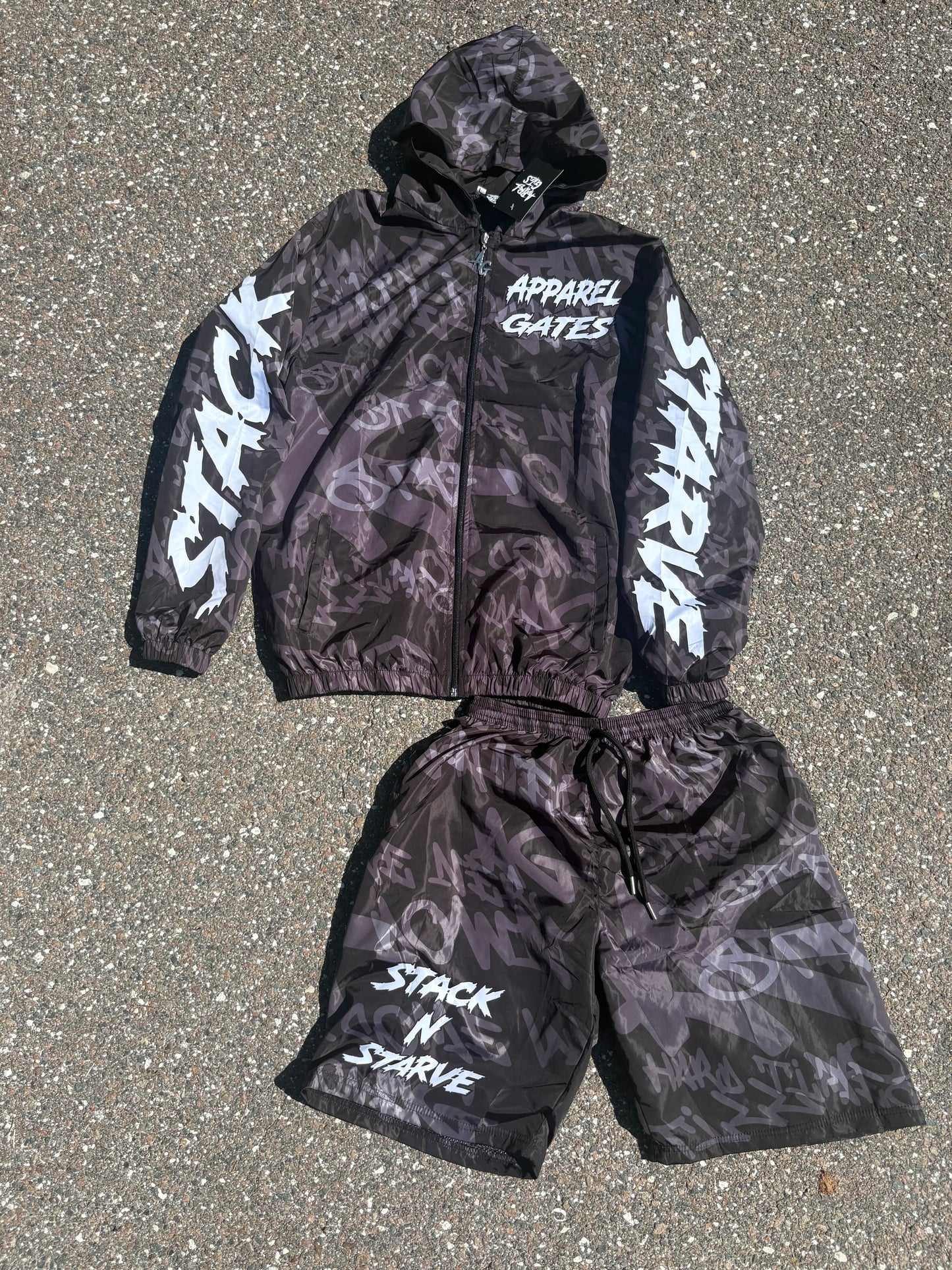 Stack n starve black set